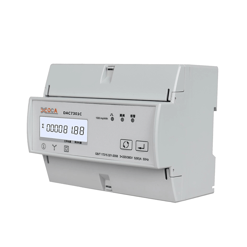 Dac7301c DIN Rail AC Three Phase Modbus Tariff Electric Wireless Energy Meter