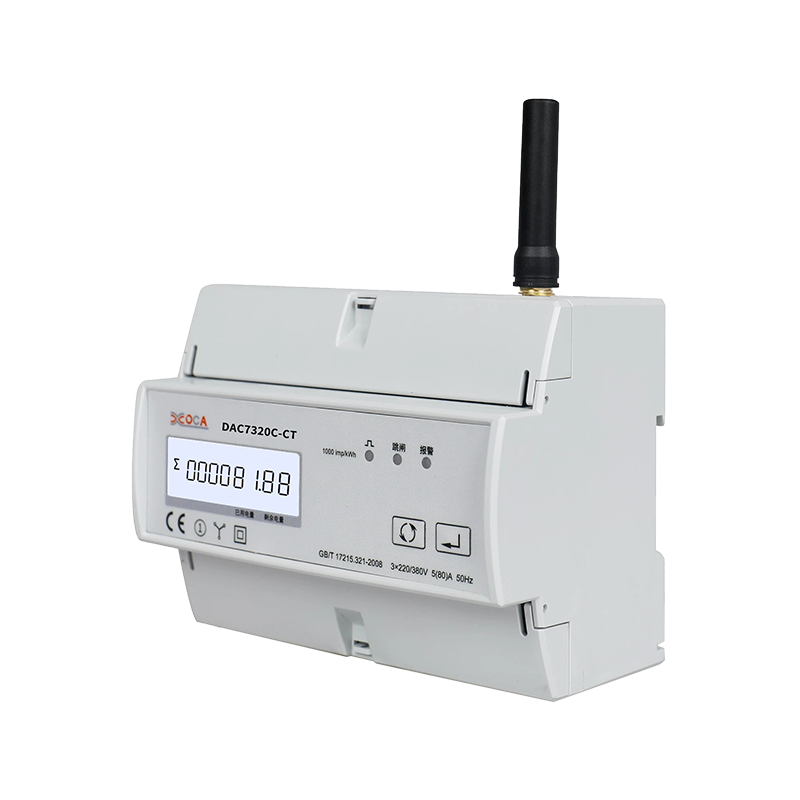 Dac7320c-CT DIN Rail Multi-Function WiFi na may Transformer Smart Modbus Energy Meter