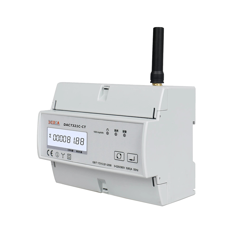 Dac7320c-CT DIN Rail Multi-Function WiFi na may Transformer Smart Modbus Energy Meter