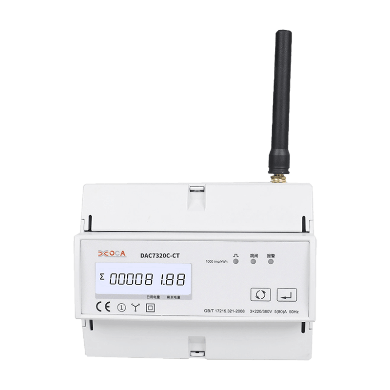 Dac7320c-CT DIN Rail Multi-Function WiFi na may Transformer Smart Modbus Energy Meter