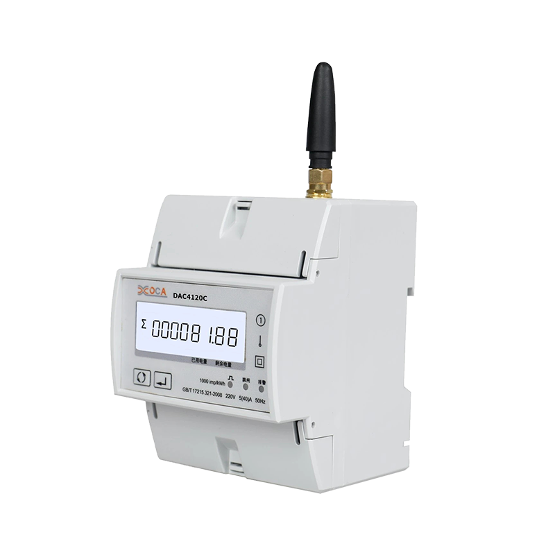 Dac7320c DIN Rail WiFi na may Relay Electric Energy Meter