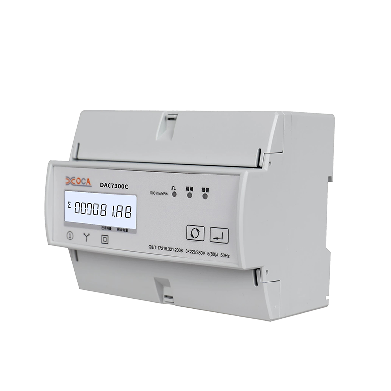 Dac4302CT DIN Rail AC Three Phase Intelligent Energy Meter