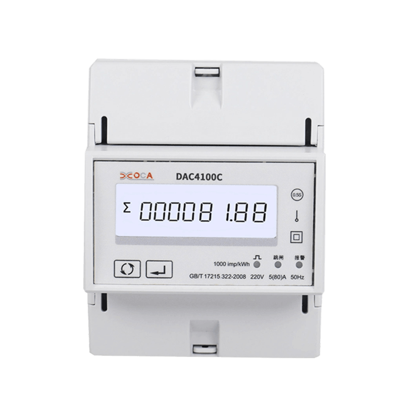 DAC4100C Single Phase DIN Rail Modbus Smart Remote Control Energy Meter