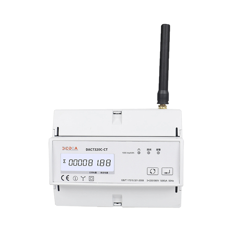 Dac7320c-CT DIN Rail Wireless na may CT Power Meter