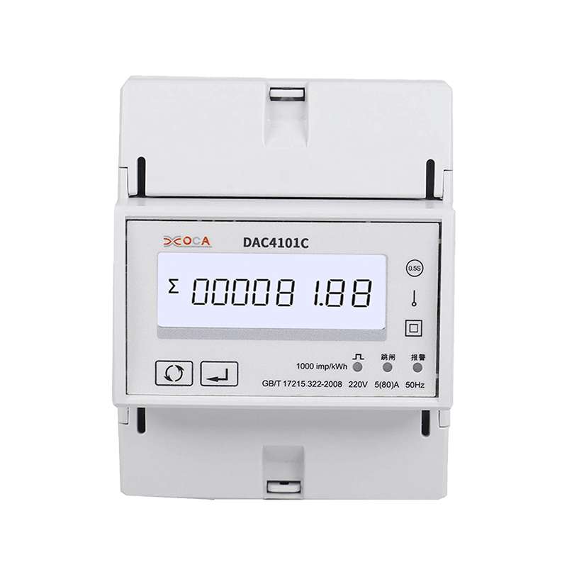 Dac4101c DIN Rail DC Bagong Teknolohiya Smart Energy Meter