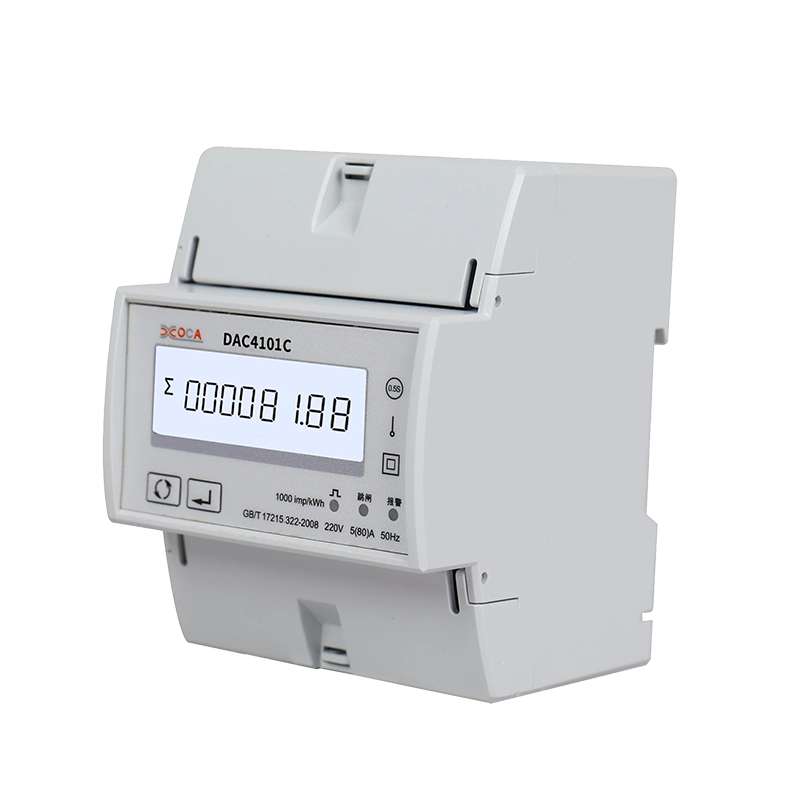 Dac4101c DIN Rail DC Bagong Teknolohiya Smart Energy Meter