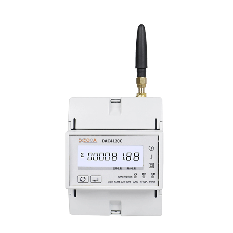 Dac4120c DIN Rail Single Phase WiFi Smart Digital Smart Meter