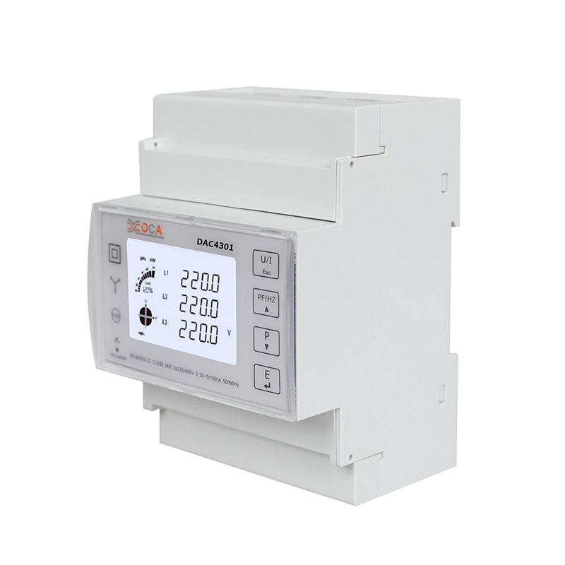 Dac4301 Three Phase Modbus Bagong Teknolohiya Smart Electricity Meter