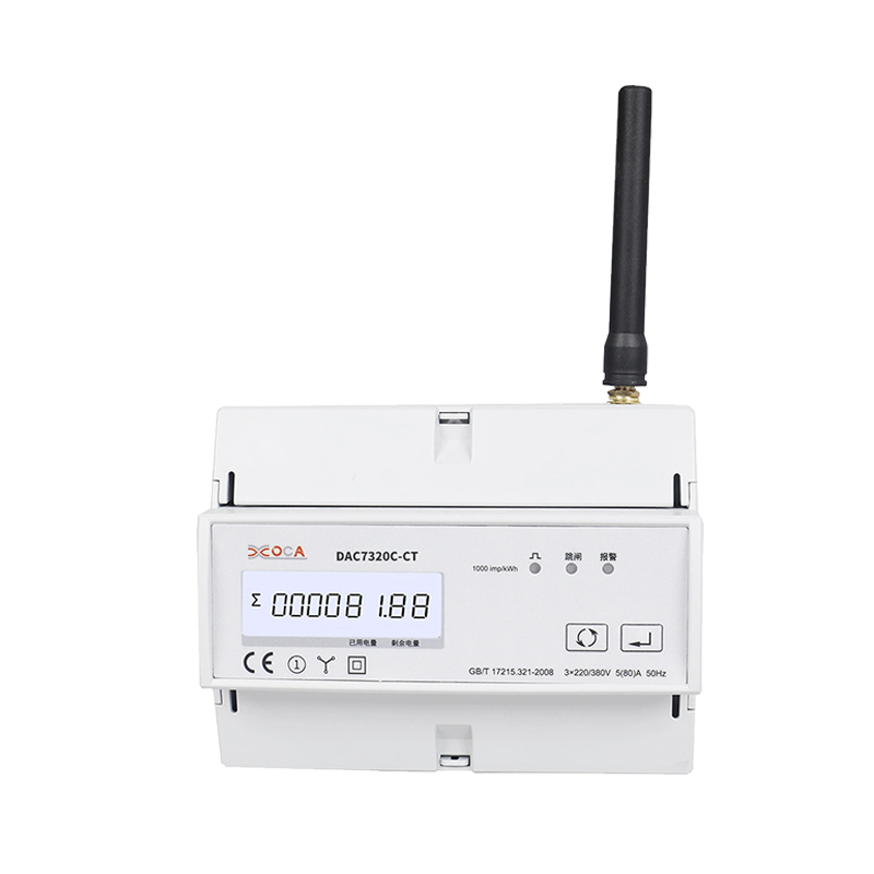 Dac7320c-CT Three Phase Multi-Function Intelligent DIN Rail CT Energy Meter