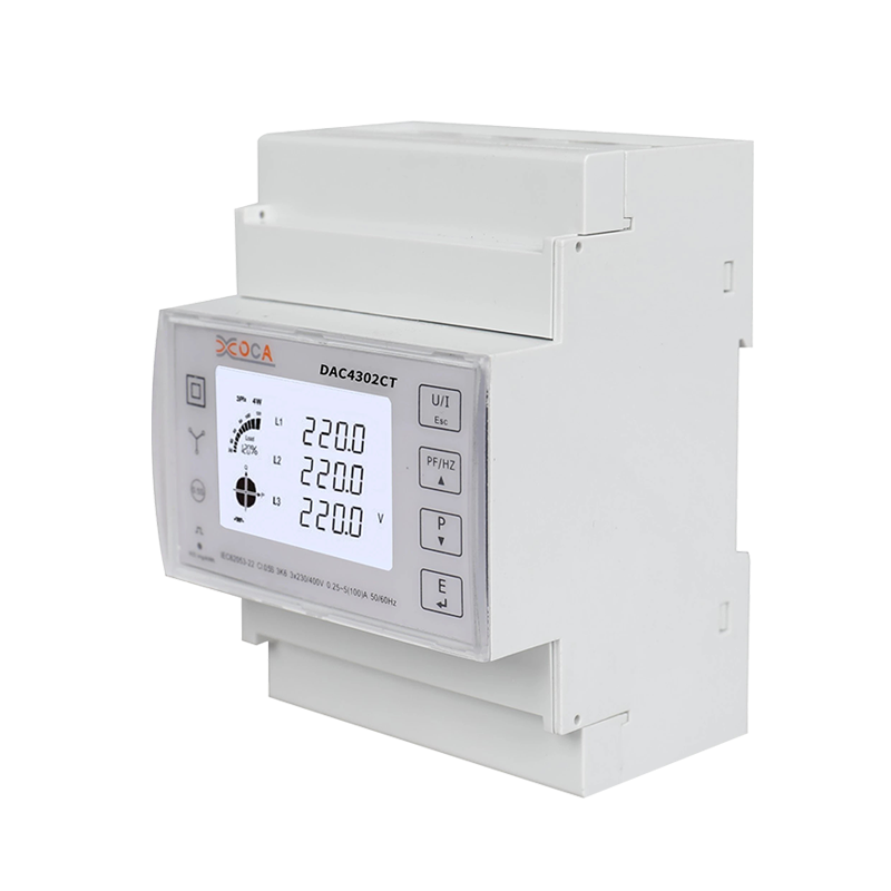 Dac7320c-CT Three Phase Multi-Function Intelligent DIN Rail CT Energy Meter