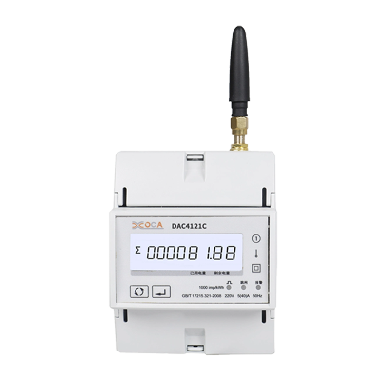 DAC7300C-CT DIN Rail Three Phase Modbus Smart Remote Electric Energy Meter