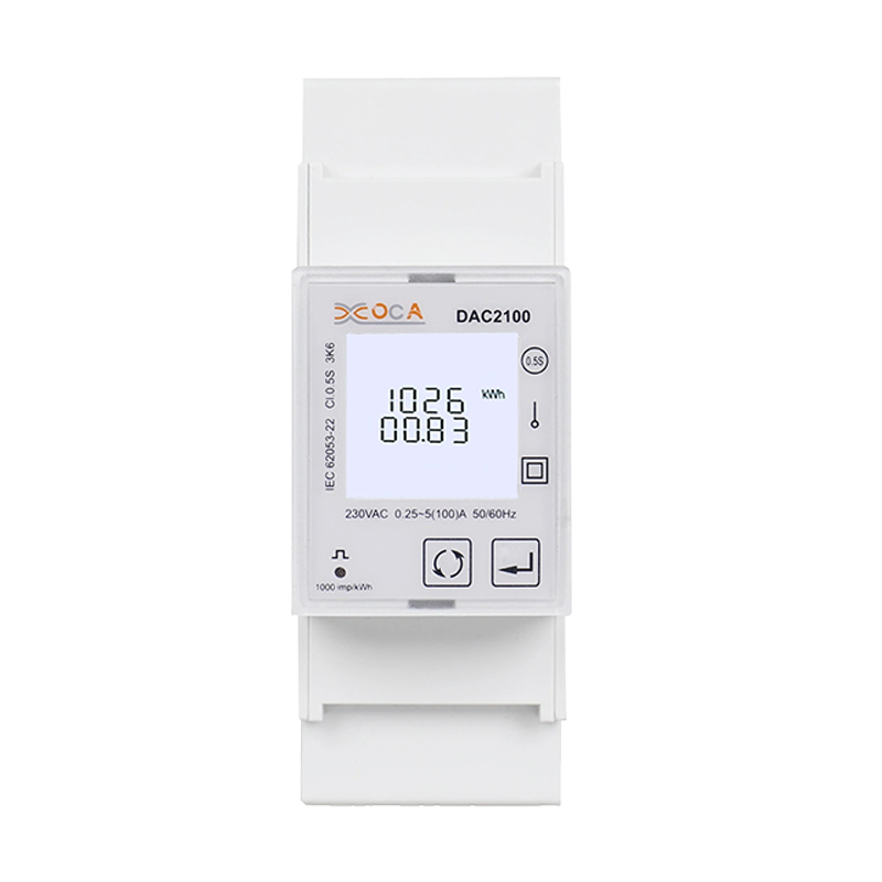 Dac2100 DIN Rail Single Phase Smart Modbus Power Meter