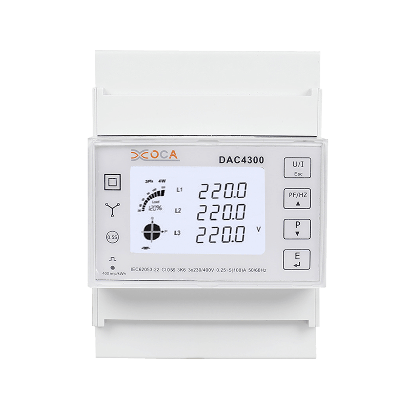 DAC4350CT Single Phase 4P Multi-function na may Relay 4G Communication DIN rail Electric