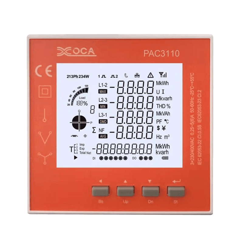 PAC3100 Smart Digital LCD WiFi Electronic Power Meter