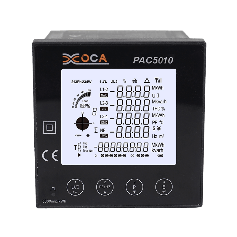 PAC3000 LCD Intelligent Panel Power Meter