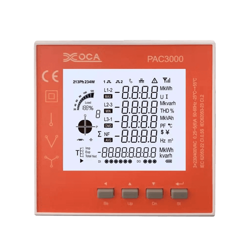 PAC3100 Smart Digital LCD WiFi Electronic Power Meter