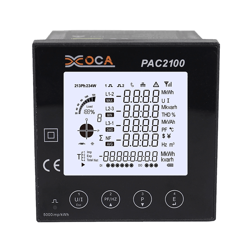 PAC2100 Big LCD Digital Smart Power Meter Energy Meter