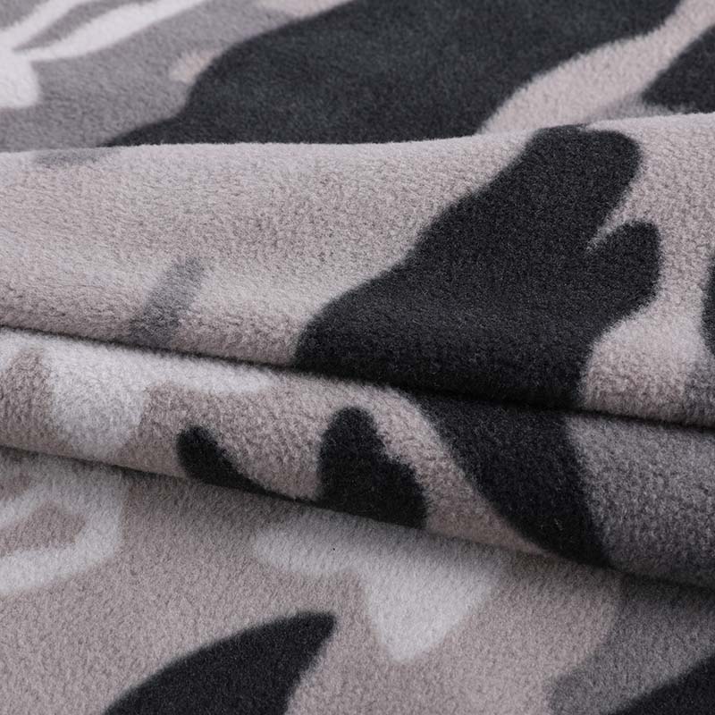 GD-006P 100% Polyester Weft Knitting Polar Fleece (Naka-print)